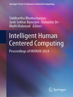 cover image of Intelligent Human Centered Computing